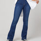 Women's No-Button Stretch Flare Jeans (Buy 2 Free Shipping)