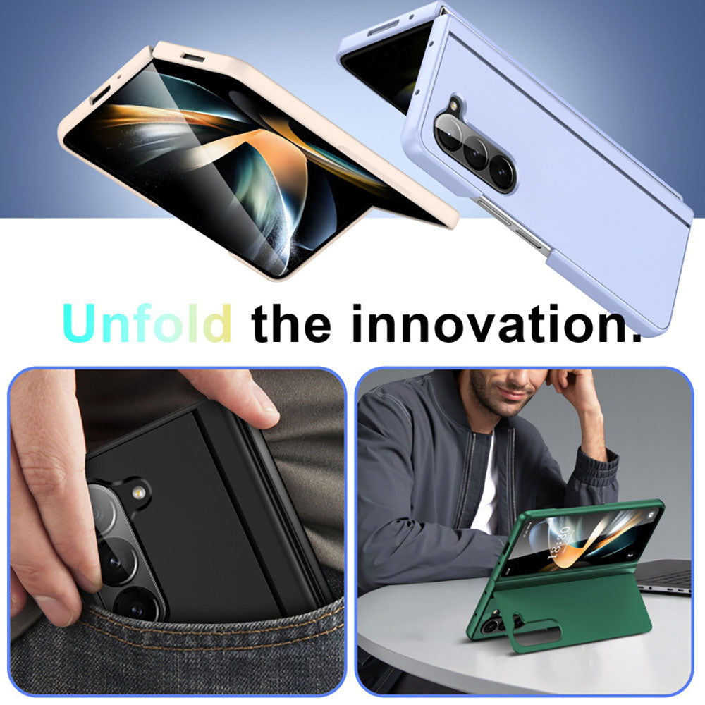 Invisible Magnetic Holder All-Inclusive Anti-Fall Phone Case For Samsung Galaxy Fold5 Fold4 Fold3