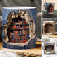 3D Note Library Mug