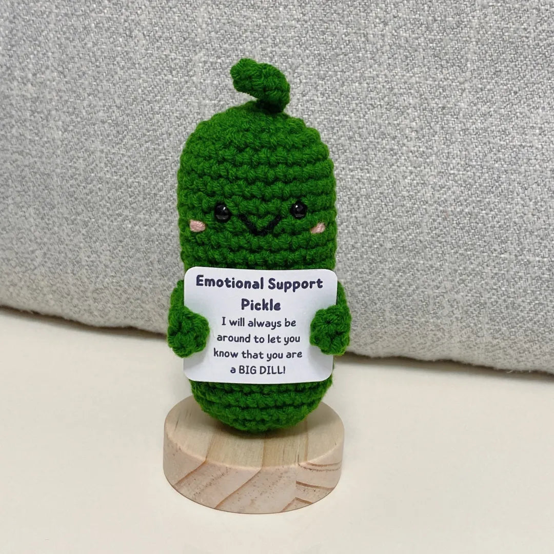 🎁🥒Handmade Emotional Support Pickled Cucumber Gift[Excluding base]
