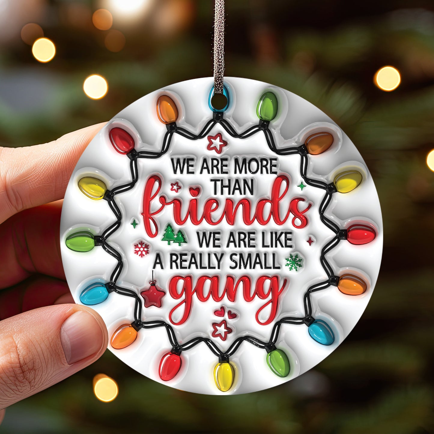 Christmas Promotion🎁Besties Christmas Round Decorations