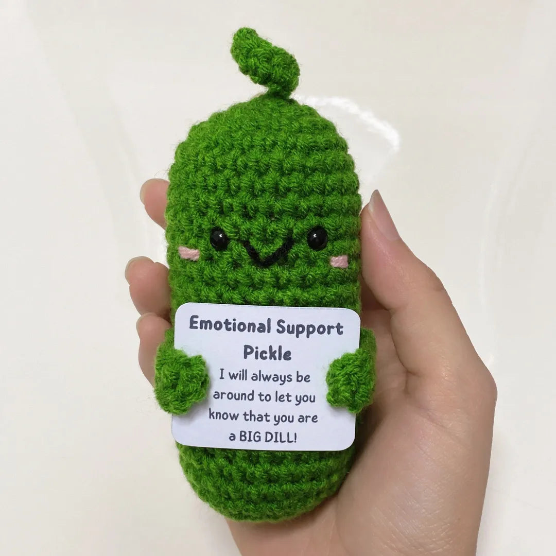 🎁🥒Handmade Emotional Support Pickled Cucumber Gift[Excluding base]