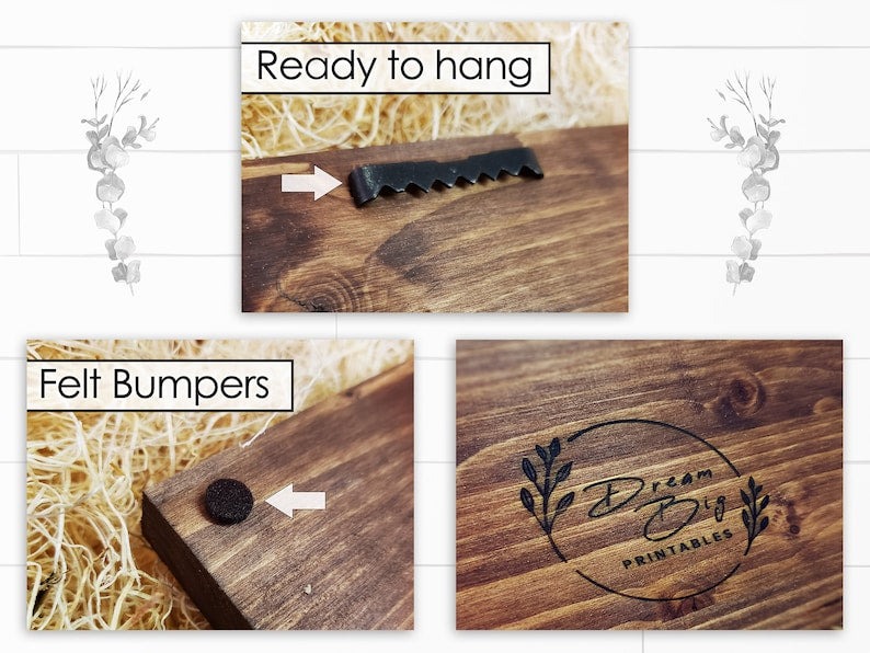 Custom Wood Sign | Custom Text Sign | Personalized Quote | Customized Wooden Signs | Personalized Sign | Farmhouse Sign | Gift for Boyfriend