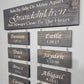 Engraved  Long Distatance Grandchildren sign, wall art, personalized, Grandma, Grandparent gift, engraved, with names, birth date