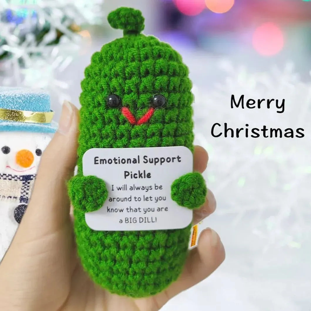 🎁🥒Handmade Emotional Support Pickled Cucumber Gift[Excluding base]