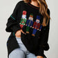 Christmas Sequin Nutcracker Sweatshirt
