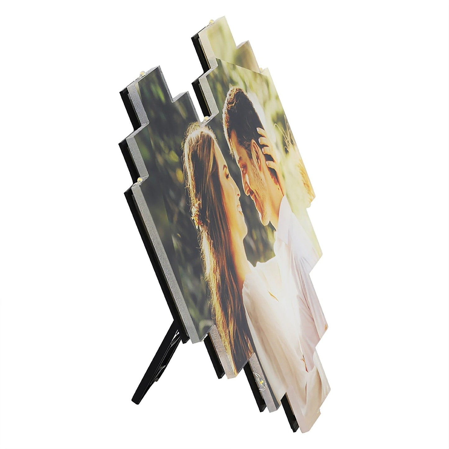 Custom Heart Shape Photo Collage Lamp💞