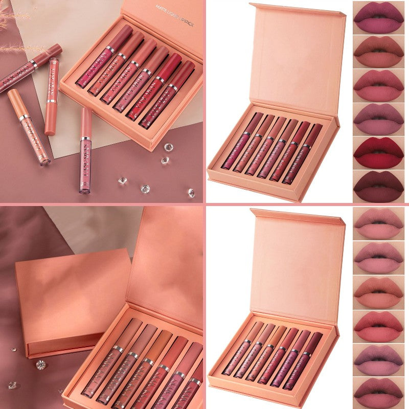 Non-stick Cup Mist Lip Gloss Set Gift Box