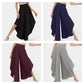 High Waist Ruffled Wide Leg Quick Dry Dance Pants