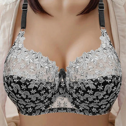 Bestes Geschenk für Sie – neuer bequemer, weicher, atmungsaktiver Damen-BH ohne Bügel in Übergröße/sexy lace bra