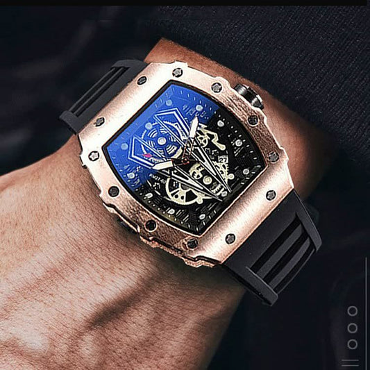 Fashionable Hollowed Men’s Business Quartz Watch